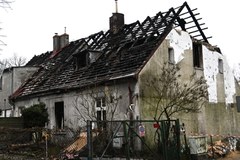 Wybuch i pożar w Szczecinie-Podjuchach