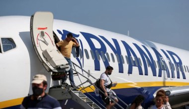 Wybuch na pokładzie samolotu Ryanair. Chaos i panika wśród podróżnych