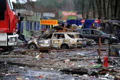 Wybuch na targowisku w Osinowie 