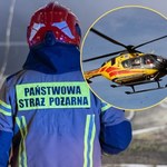 Wybuch pieca w Starachowicach. Kobieta zabrana przez LPR