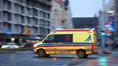 Wybuch samochodu w Libiążu. 22-latek poszkodowany