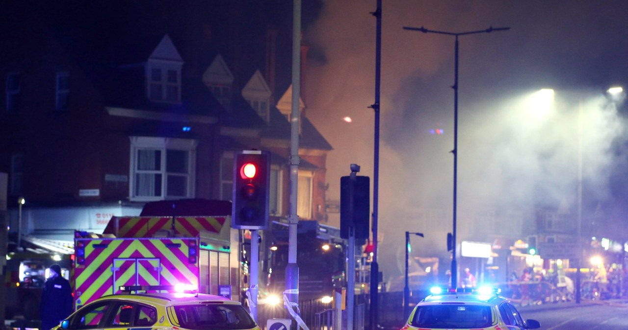 Wybuch w brytyjskim Leicester
