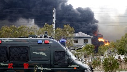 Wybuch w fabryce w Chinach. Zginęły 44 osoby 