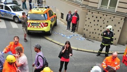 Wybuch w historycznym centrum w Pradze