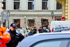 Wybuch w historycznym centrum w Pradze