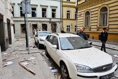 Wybuch w historycznym centrum w Pradze