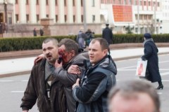 Wybuch w metrze w Mińsku