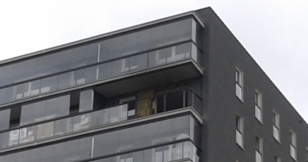 Wybuch w mieszkaniu na warszawskiej Pradze