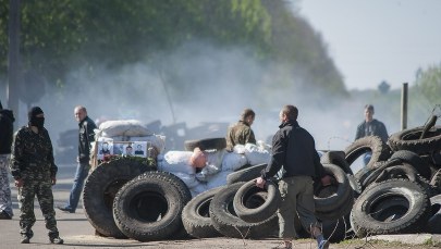 Wybuch w punkcie kontrolnym na wjeździe do Odessy 