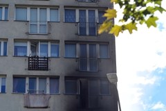 Wybuch w wieżowcu w Szczecinie