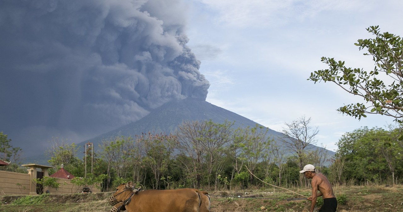 Wybuch wulkanu Agung w Indonezji