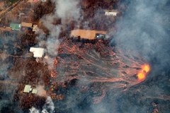 Wybuch wulkanu na Hawajach. Dramatyczne zdjęcia robione z powietrza
