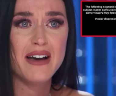 Wybuchła płaczem w telewizji. Katy Perry zaczęła krzyczeć i przeklinać 