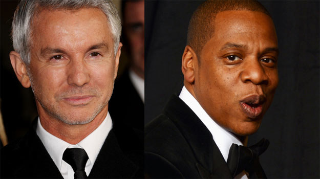 Wybuchowy duet: Baz Luhrmann (L) i Jay-Z (P) /Getty Images/Flash Press Media