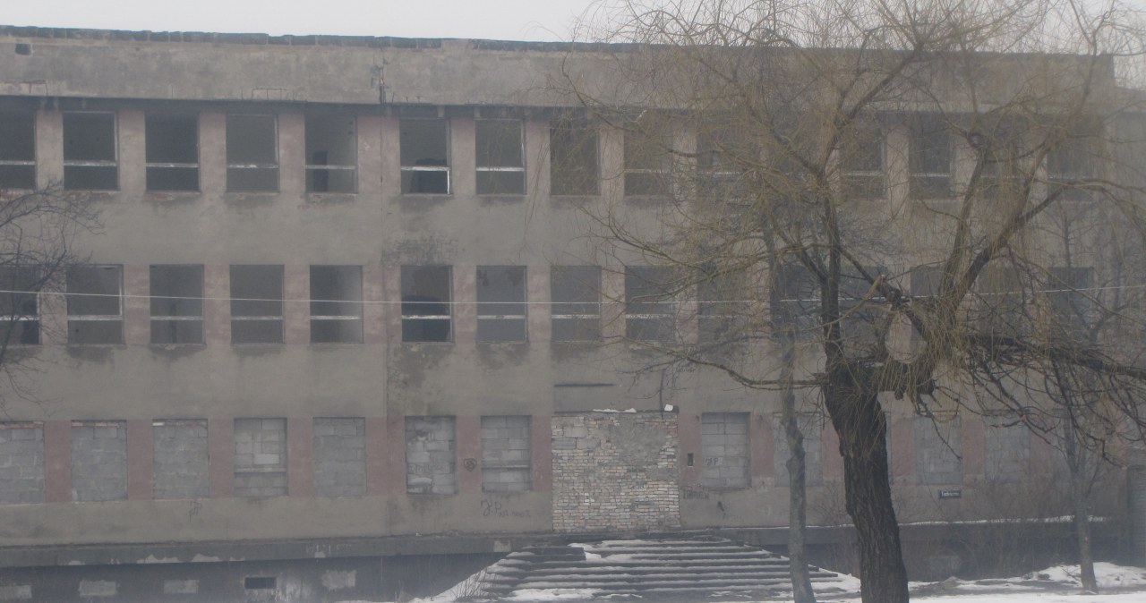 Wyburzona część dzielnicy Bytom-Karb