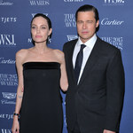 Wychudzona Angelina Jolie i Brad Pitt gwiazdami na imprezie magazynu
