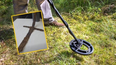 Wyciągnięty z ziemi po kilkuset latach. Ależ artefakt