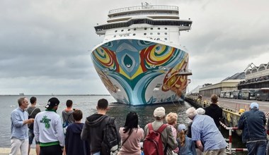 Wycieczkowiec Norwegian Getaway przybił do portu w Gdyni