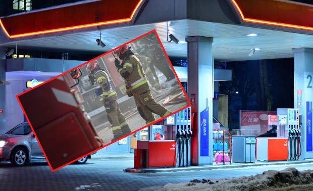 Wyciek gazu na stacji paliw w Łodzi. Potrzebna była ewakuacja 
