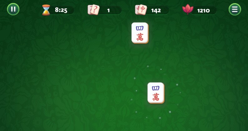 Wyczyszczona plansza gry online za darmo Solitaire Mahjong Classic /Click.pl