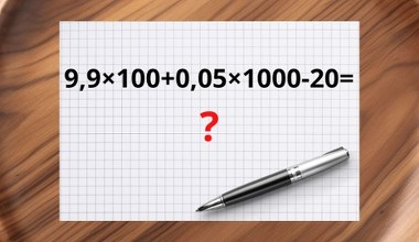 Wydaje się łatwe? Spróbuj wyliczyć w pamięci i się nie pogubić