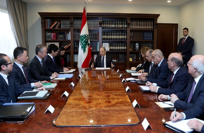 Wydanie Ghosna negocjował minister sprawiedliwości, rozmawiając z prezydentem Libanu /Getty Images