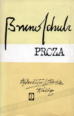 Wydanie prozy B.Schulza na papierze biblijnym /Materiały prasowe