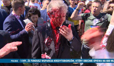 "Wydarzenia": Ambasador Rosji oblany czerwoną cieczą. Ostrzegało go MSZ i władze Warszawy