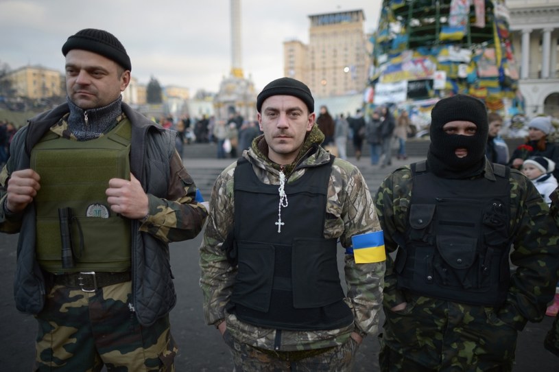 Wydarzenia na Ukrainie oglądał cały świat /Getty Images/Flash Press Media
