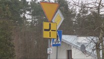 "Wydarzenia": Pięćdziesiąt znaków drogowych na sześciuset metrach