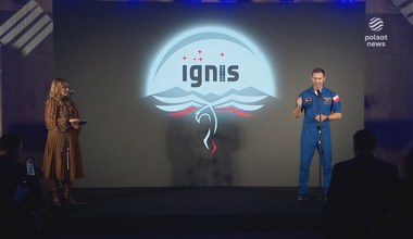 "Wydarzenia": Polak w kosmosie. Poznaliśmy założenia misji "ignis"
