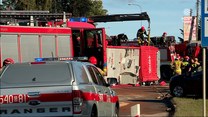''Wydarzenia'': Wypadek wozu strażackiego. Dwoje strażaków ochotników nie żyje 