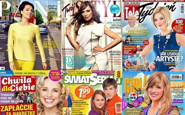 Wydawnictwo Bauer jest największym w Polsce wydawcą czasopism /INTERIA.PL