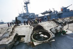 Wydobycie bombowca z dna Bałtyku