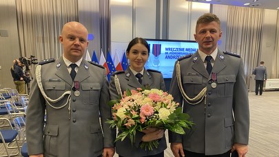 Wydobyła 3-latka ze studzienki. Medale dla bohaterskich policjantów