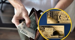 Wygląda jak banknot, ale to moneta. Złote 100 złotych od jutra w obiegu