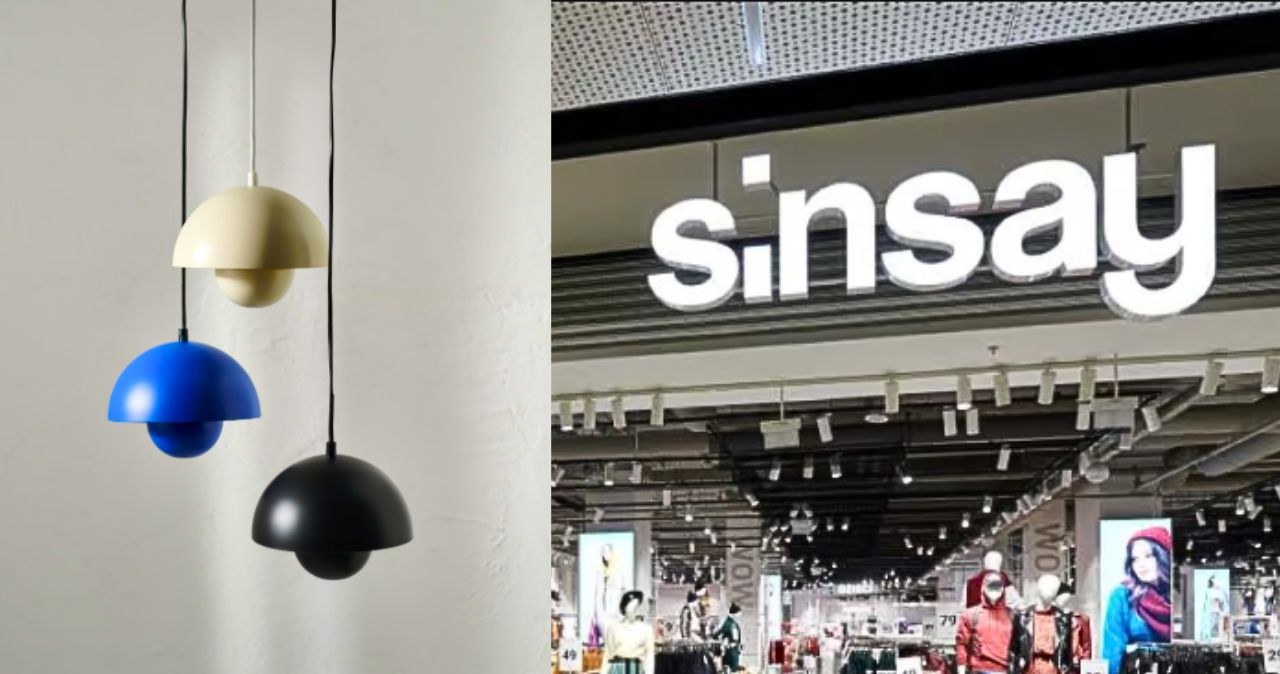 Wygląda jak kultowy Flowerpot, ale kosztuje grosze! - Hit z Sinsay /Sinsay /INTERIA.PL