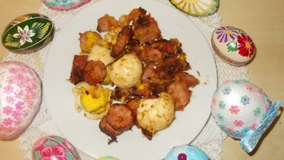 Wyglądem nie zachęca, ale smakuje wybornie. Smażenica na Wielkanoc