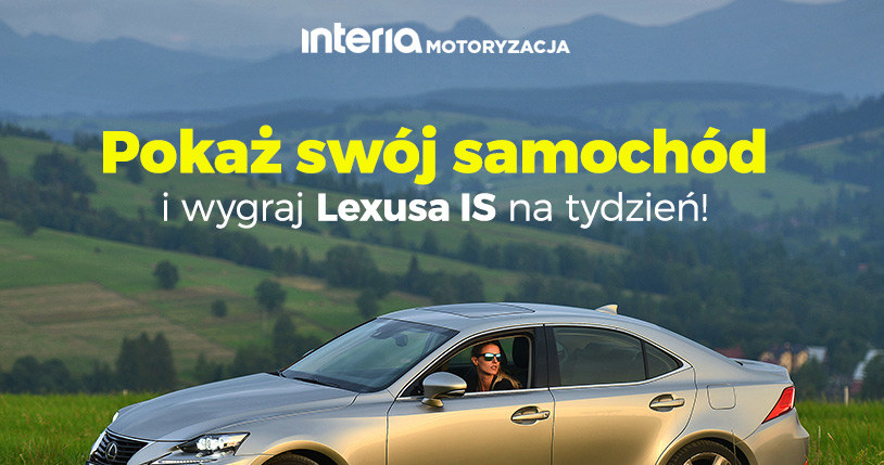 Wygraj Lexusa IS na wyjazd /INTERIA.PL
