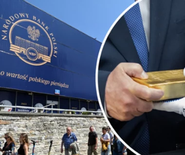 Wygrali konkurs, weszli do skarbca ze złotem NBP. "Cała ściana wyładowana sztabkami"