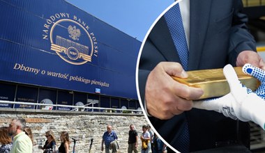 Wygrali konkurs, weszli do skarbca ze złotem NBP. "Cała ściana wyładowana sztabkami"