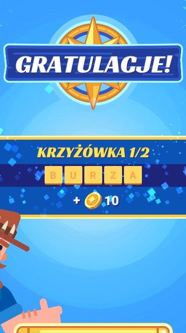 Wygrana gry online za darmo Crossword Island /Click.pl
