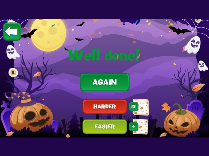 Wygrana gry online za darmo Scary Memory Halloween /Click.pl