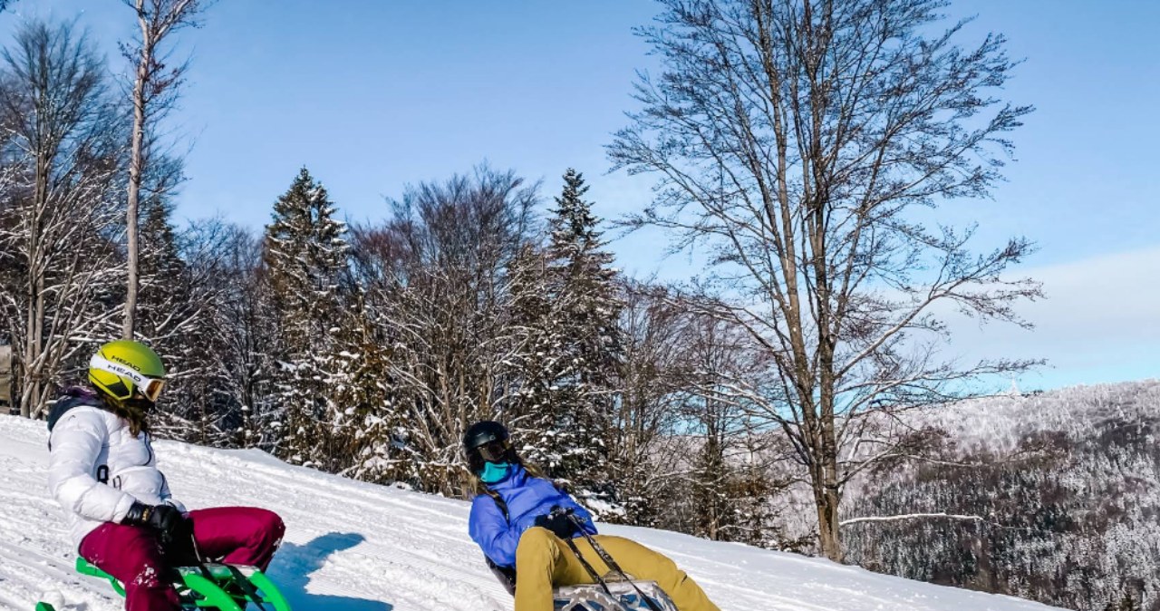 Wyjątkowa atrakcja idealna na zimowe szaleństwo. Leży w Muszynie i co roku przyciąga tłumy /Google Maps, Sankolandia /materiał zewnętrzny