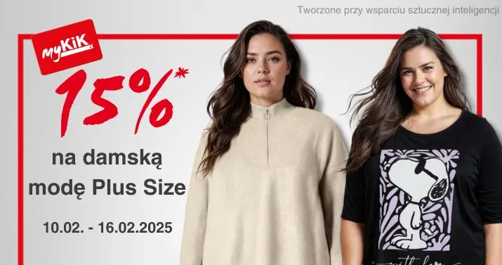 Wyjątkowa promocja na modę Plus Size z kartą myKIK /KiK /INTERIA.PL