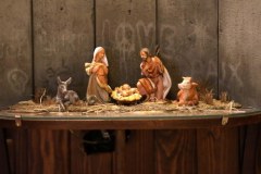 Wyjątkowa szopka stworzona przez Banksy'ego