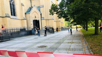 Wyjątkowe ćwiczenia antyterrorystyczne w łódzkiej katedrze