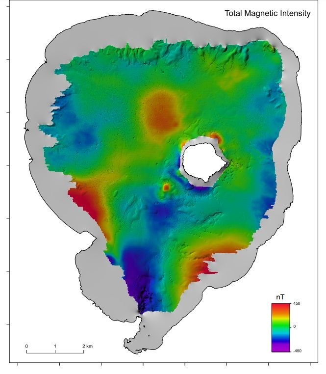 Wyjątkowo dokładne mapowanie nowozelandzkiego jeziora przyniosło spektakularne odkrycia, w tym odnotowanie ciekawej anomalii. /Instytut Nauk Geologicznych i Jądrowych, GNS Science /materiał zewnętrzny
