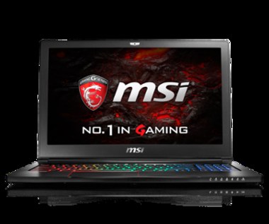 Wyjątkowo smukły laptop MSI GS63VR Stealth Pro