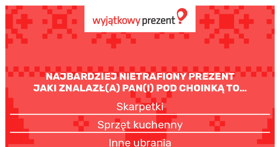 Wyjątkowy prezent /materiały promocyjne